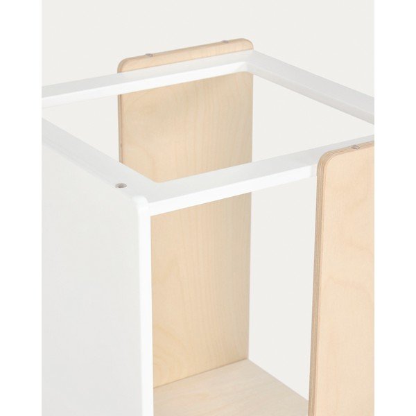 Baltos spalvos/natūralios spalvos mokymosi bokštas Nuun – Kave Home-image-4