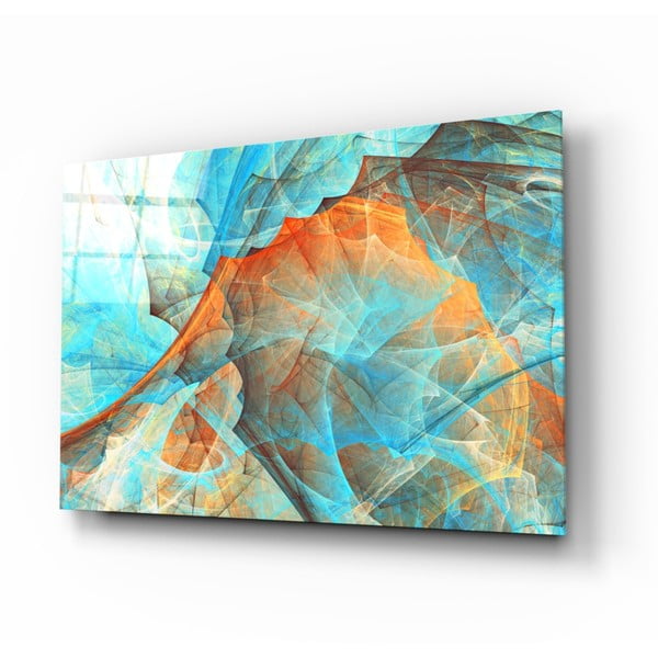 Paveikslas ant stiklo Insigne Colored Nets, 110 x 70 cm