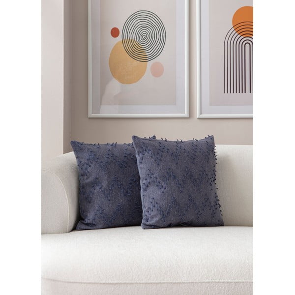 Dekoratyviniai pagalvių užvalkalai 2 vnt. 43x43 cm Tuffet – Mioli Decor-image-2