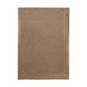 Rankų darbo rudos spalvos iš vilnos kilimas 120x170 cm Gatsby – Flair Rugs