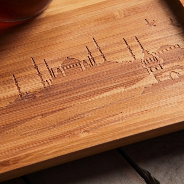 Bambukinis serviravimo padėklas Bambum Veggie-image-1