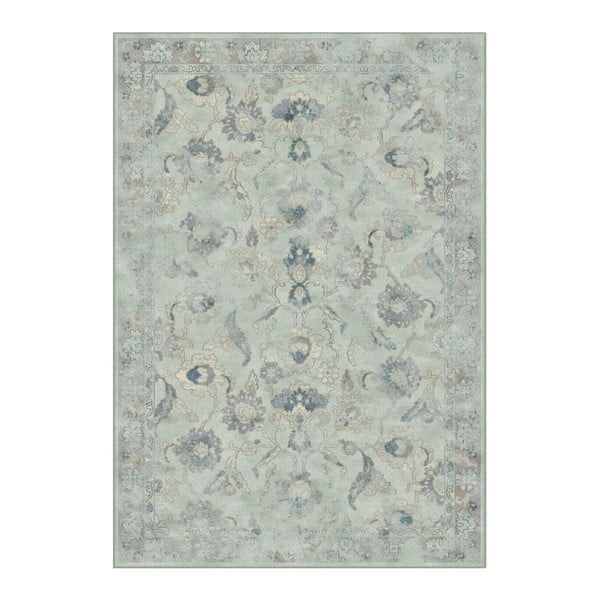 Šviesiai mėlynas viskozės ir medvilnės mišinio kilimas Safavieh Serafina Vintage 200 x 279 cm
