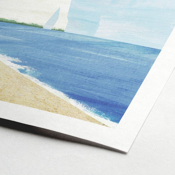 Plakatas 30x40 cm Etretat Cliffs - Travelposter-image-1