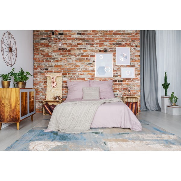 Kilimas mėlynos spalvos 160x230 cm Sensi Zashi – FD-image-1