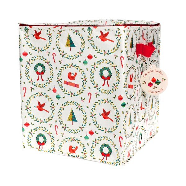 Iš perdirbto plastiko spintos daiktadėžė 32x32x35 cm Classic Christmas – Rex London-image-4