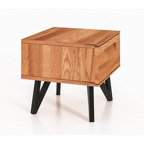 Bukmedžio medienos naktinis staliukas Golo - The Beds-image-3