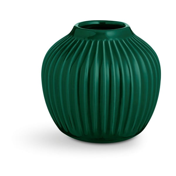 Žalia akmens masės vaza Kähler Design Hammershoi, aukštis 12,5 cm