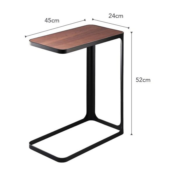 Juodas stalas YAMAZAKI-image-4