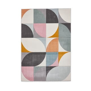 Kilimas pilkos spalvos 80x150 cm Matrix – Think Rugs