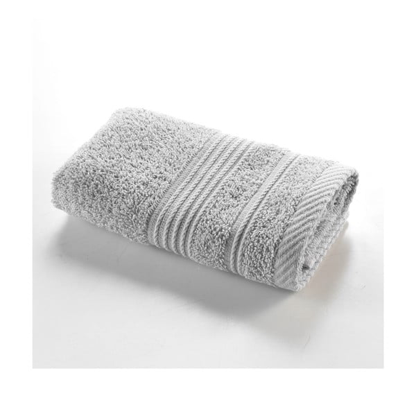 Šviesiai pilkos spalvos iš frote audinio iš medvilnės rankšluostis 30x50 cm Tendresse – douceur d'intérieur