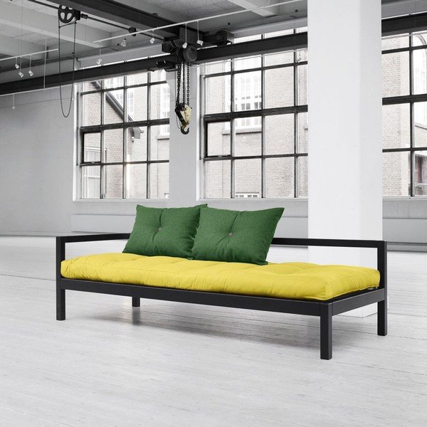 Daugiafunkcinė sofa Karup Soul Juoda/Pistacio/Gris-image-1