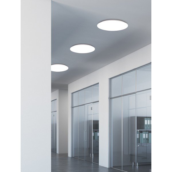 Lubinis šviestuvas baltos spalvos LED ø 28 cm Mega – Candellux Lighting-image-1