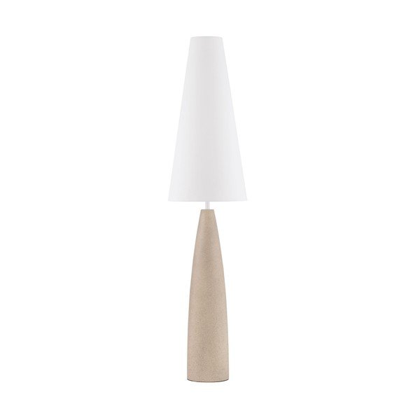 Baltos spalvos/kreminės spalvos pastatomas šviestuvas (aukštis 130 cm) Mizu – Nova Luce