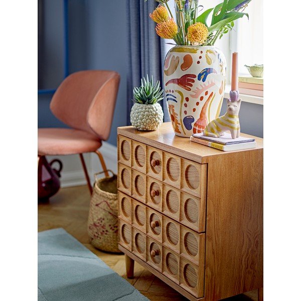 Iš akmens masės vaza (aukštis 32 cm) Horus – Bloomingville-image-4