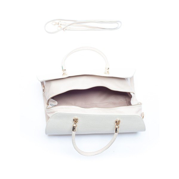 Odinė rankinė Mangotti 415 Beige-image-2