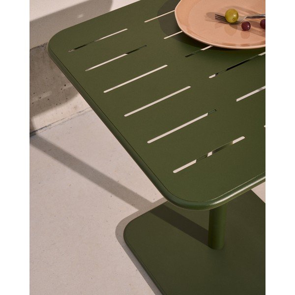 Iš plieno sodo valgomojo stalas 70x70 cm Brai – Kave Home-image-3