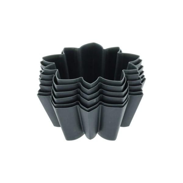 Iš silikonas kepimo formos 6 vnt. keksiukams ø 7 cm Flower – Blomsterbergs-image-2