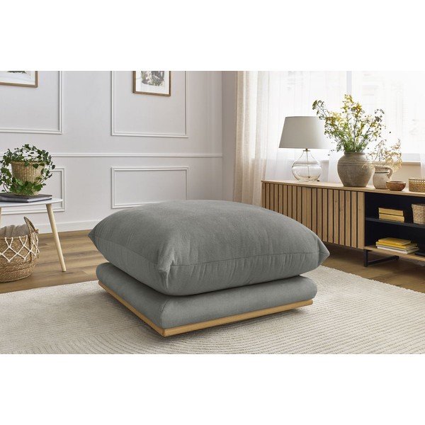 Taburetė pilkos spalvos Ernest – Bobochic Paris-image-1