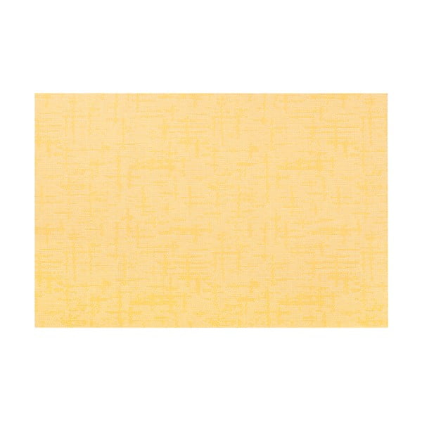 Geltonos spalvos "Tiseco Home Studio Melange" kilimėlis, 45 x 30 cm
