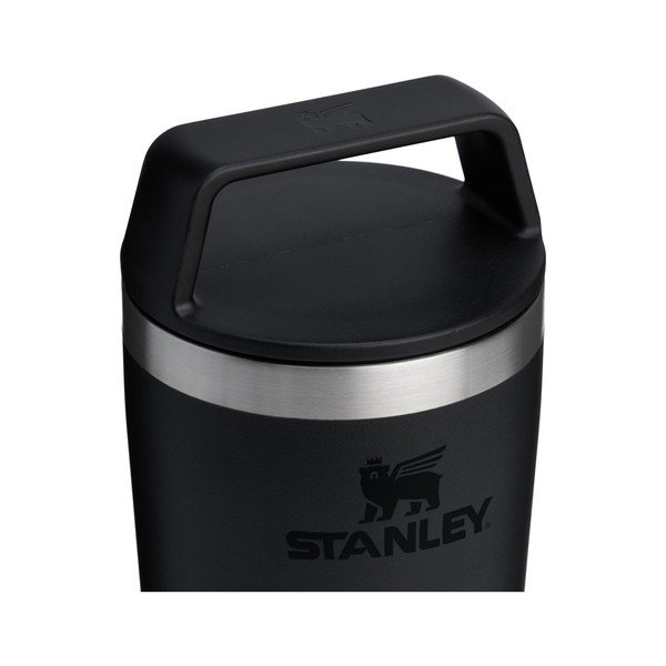 Juodos spalvos iš nerūdijančio plieno termo puodelis 350 ml Café-To-Go Travel Mug Black 2.0 – Stanley-image-3