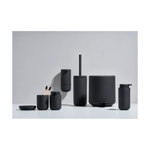 Juodas sieninis keramikinis muilo dozatorius 450 ml Ume - Zone-image-3