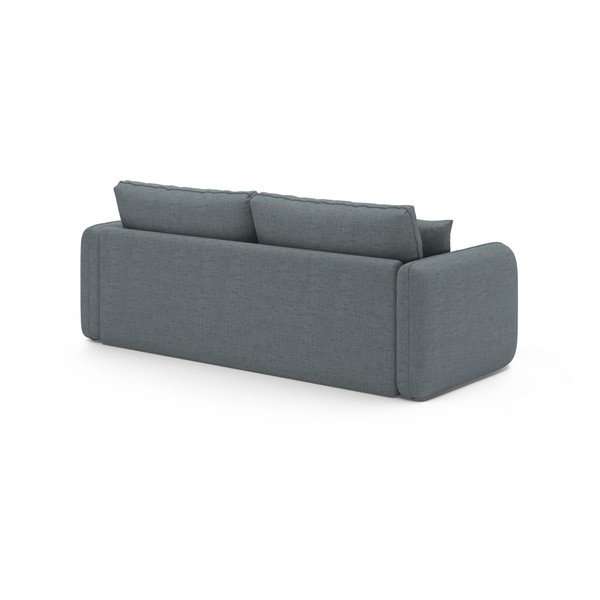 Šviesiai mėlynos spalvos sulankstoma sofa 225 cm – Micadoni -image-4