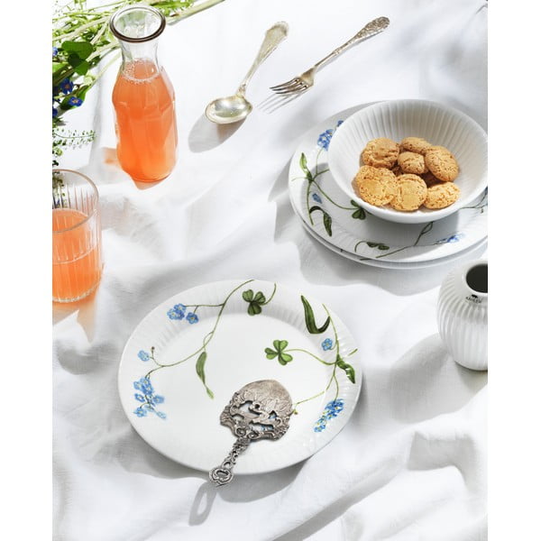 Desertinė iš porceliano  lėkštė baltos spalvos ø 22 cm Hammershøi Summer – Kähler Design-image-1