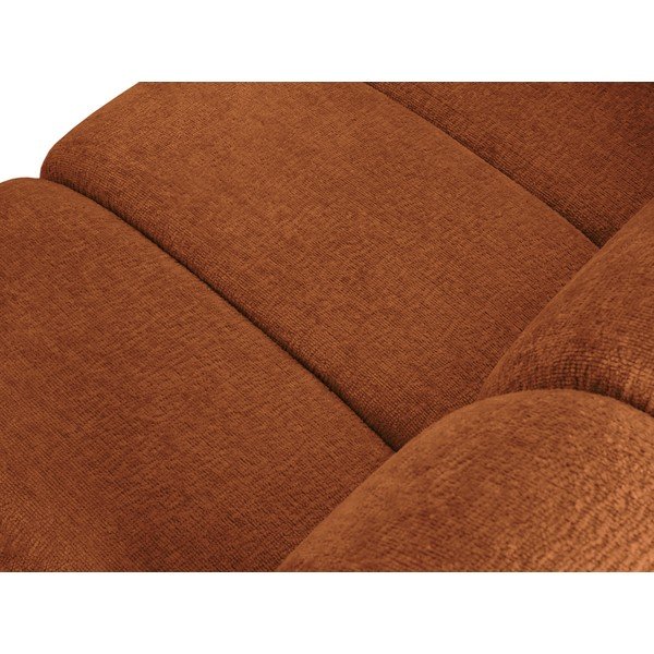 Kampinė sofa vario spalvos (su kairiuoju kampu) Lupine – Micadoni Home-image-1