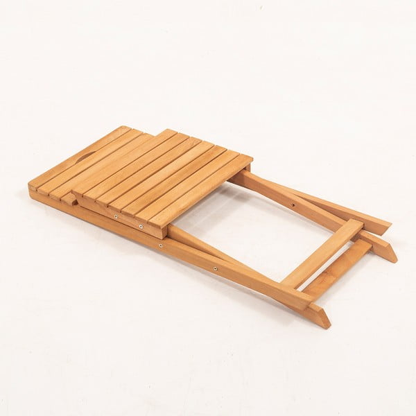 Sodo valgomojo komplektas iš bukmedžio masyvo natūralios spalvos 2 žmonėms – Floriane Garden-image-4