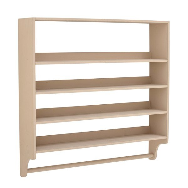 Iš kėnio masyvo kelių aukštų sieninė lentyna natūralios spalvos 70 cm Sal – Bloomingville-image-2