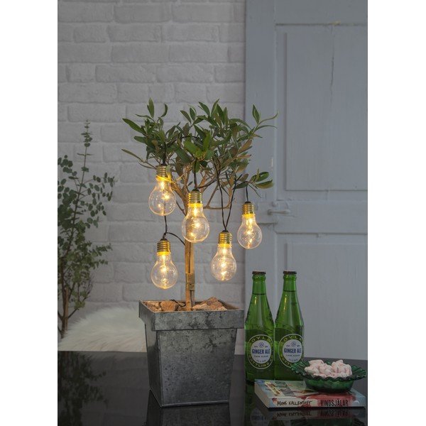 Balta LED girlianda Star Trading Glow, ilgis 1 m-image-4