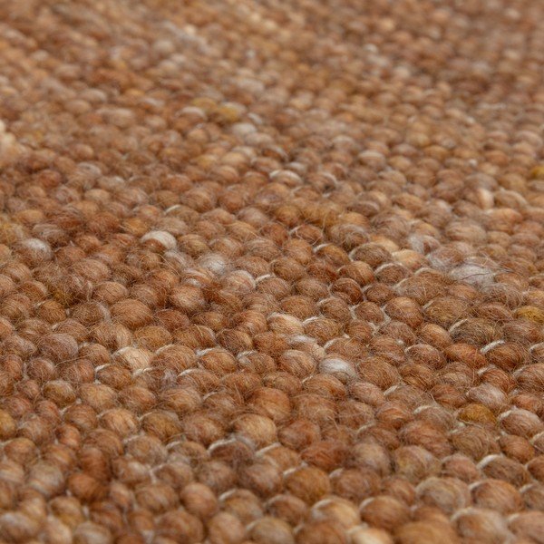 Apverčiamas/rankų darbo terakotos spalvos iš vilnos mišinio kilimas 160x230 cm Birkdale Rust – Asiatic Carpets-image-3