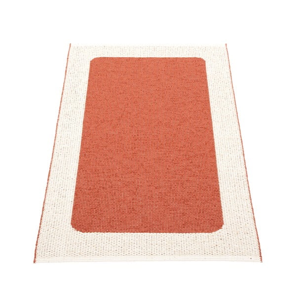 Raudonos plytų spalvos/kreminės spalvos lauko ir vidaus kilimas 70x120 cm Ilda Brick – Pappelina-image-2