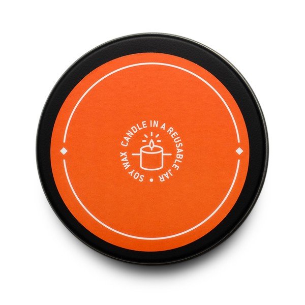 Aromatinė žvakė iš sojų vaško degimo laikas 48 h Tobacco & Orange – Gentlemen's Hardware-image-1
