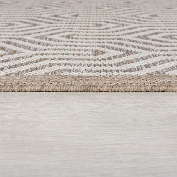 Smėlio spalvos lauko kilimas 290x200 cm Bellizi - Flair Rugs-image-4
