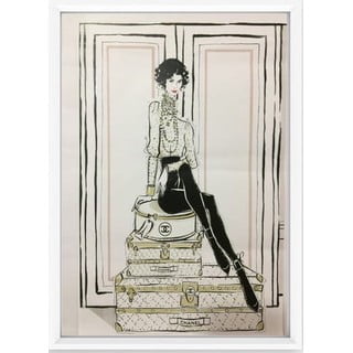 Plakatas 20x30 cm Chanel Suitcases - Piacenza Art