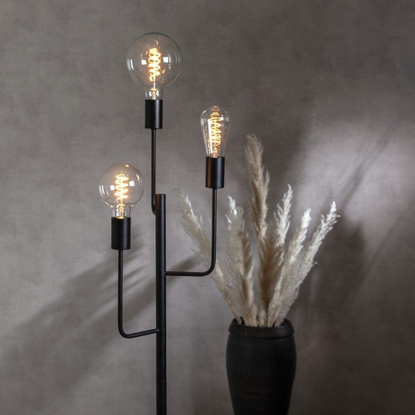 Šilta LED/su kaitinimo siūleliu lemputė 4 W su pritemdymo funkcija E27, Spiral Filament – Star Trading-image-1