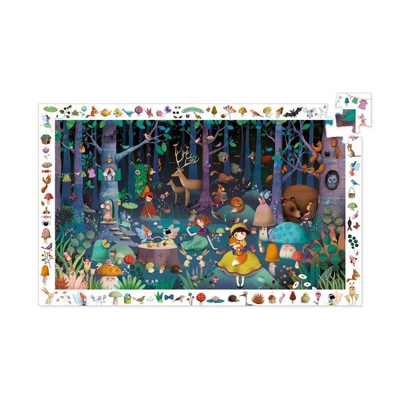 Dėlionė vaikams Djeco Observation Fairytale Forest-image-3