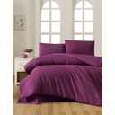 Iš ranforce medvilnės viengulė patalynė tamsiai violetinės spalvos 140x200 cm – Mijolnir