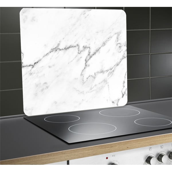 Iš grūdinto stiklo aksesuaras viryklei 50x56 cm Marble – Wenko-image-4