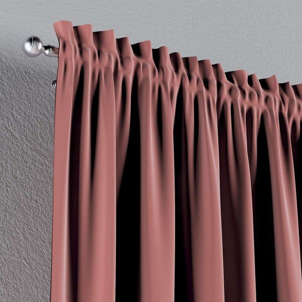 Rožinės užuolaidos 260x130 cm Posh Velvet - Yellow Tipi-image-3