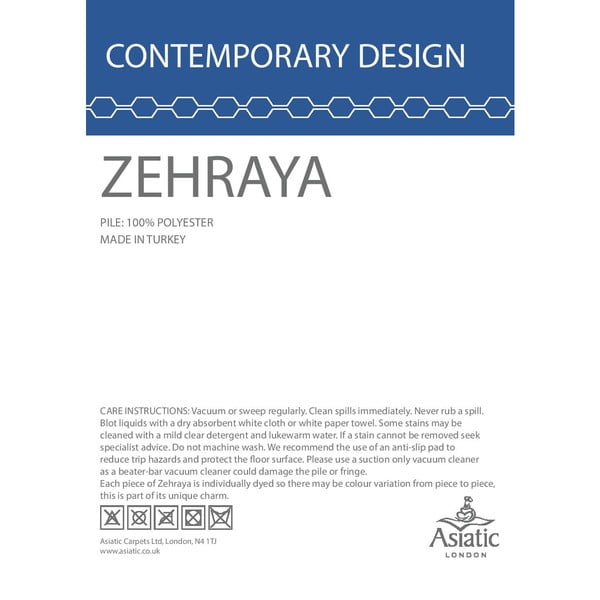 Geltonas kilimas Asiatic Carpets Abstract, 200 x 290 cm-image-4