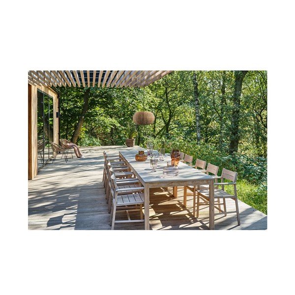 Rudo stiklo vaza Villa Collection Baks-image-1