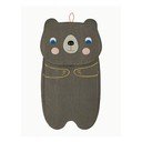 Rudos spalvos iš tekstilės kabantis organizatorius Darling Bear – OYOY Mini