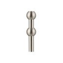 Matinės sidabrinės spalvos iš metalo vaza (aukštis 10 cm) Nagel – STOFF Nagel