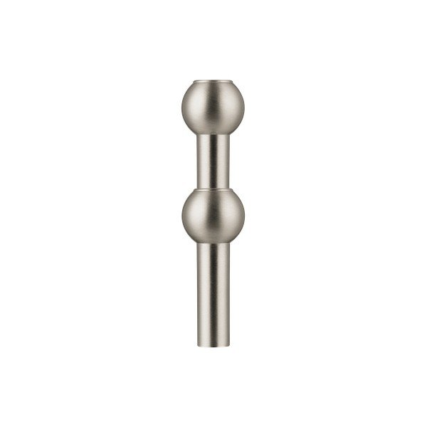 Matinės sidabrinės spalvos iš metalo vaza (aukštis 10 cm) Nagel – STOFF Nagel