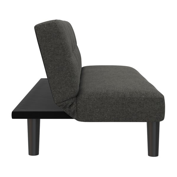 Sulankstoma sofa tamsiai pilkos spalvos 82 cm Alby – Støraa-image-4