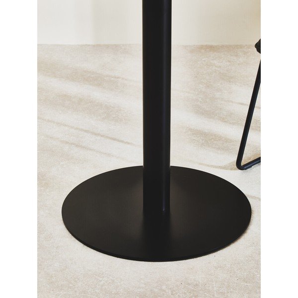 Apvalios formos valgomojo stalas su stikliniu stalviršiu ø 90 cm Metropolitan – Premier Housewares-image-3