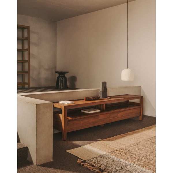 Kabantis šviestuvas baltos spalvos ø 25 cm Calvia – Kave Home-image-1