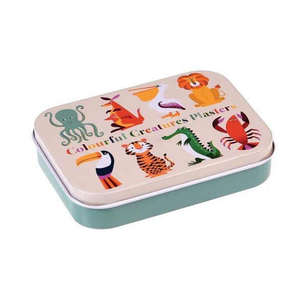 "Rex London Colourful Creatures" pleistrų rinkinys dėžutėje-image-2